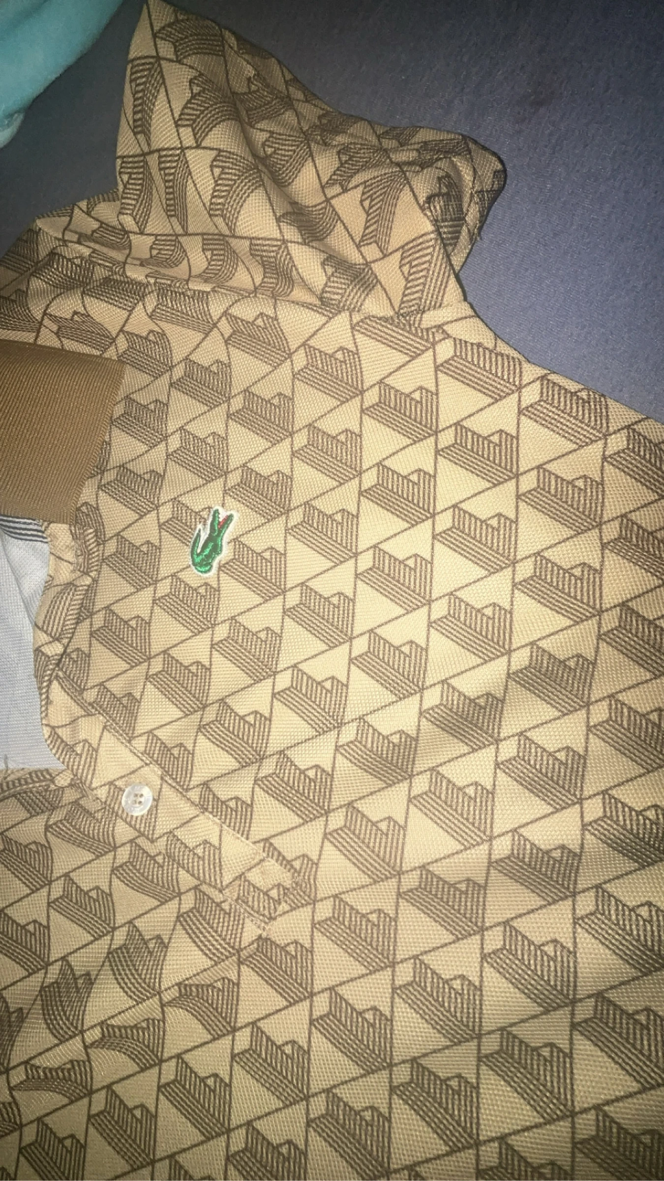 Lacoste monogramme inspired dress – photo 2